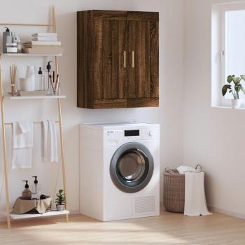 Eichen-Optik Wandschrank 69,5x34x90 cm Braun