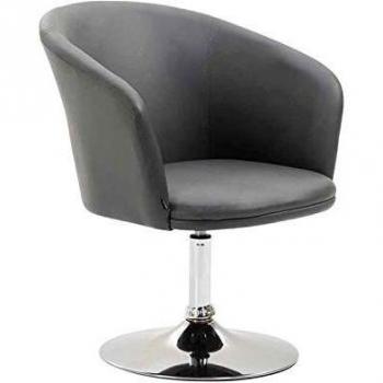 Chaise Lounge Pivotante en Similicuir