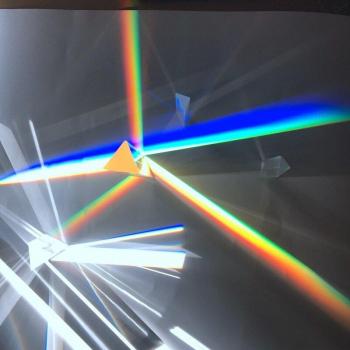 30mm x 30mm x 100mm Optical Glass Rainbow Experiment