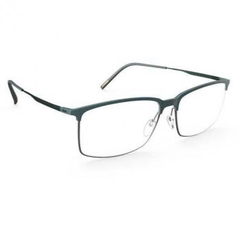 Silhouette Horizon 2947 5010 – Monture Correctrice Verte pour Hommes