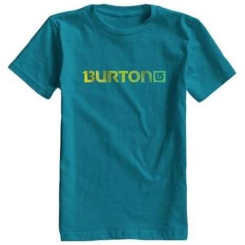 Bambino T‑shirt Burton Logo Orizzontale Blu
