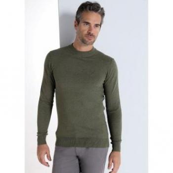 Outlets Bendorff 2024: Jersey Hombre Verde Oliva Casual