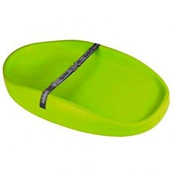 Bumbo Fasciatoio con Cinture di Sicurezza Verde