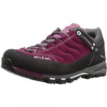 Salewa WS Mtn Trainer, Botas de Trekking para Mujer, Rojo / Negro