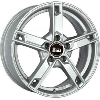 MAMW4 6.5Jx16 Alufelgen 5x108 ET38 silber lackiert