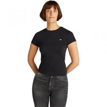 Tommy Jeans T-Shirt nero Slim Fit (modello DW0DW20459)