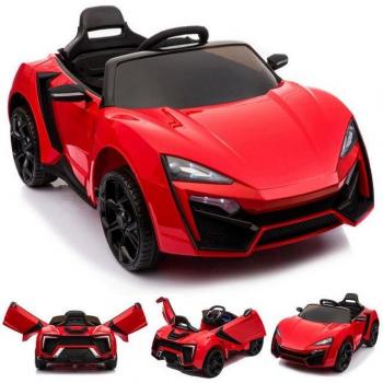 Moni Kinder Elektroauto Rock QLS-5188, 25 kg Tragkraft, rot
