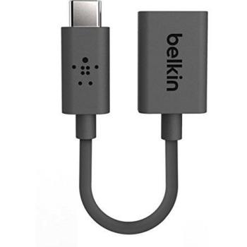 Belkin F2CU036btBLK USB 3.2 Type C to USB A Cable, 5Gbps, Black