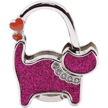 Bolso colgador de escritorio con diseño de gato