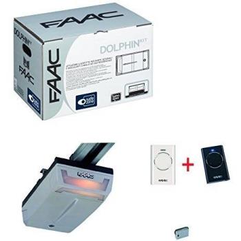 Système de motorisation pour porte de garage avec kit Faac Dolphin D600