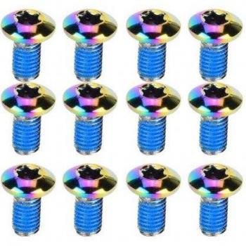 12Pcs T25 M5x10mm Bicycle Brake Fixing Screws