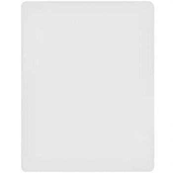 Lenzuolo Sotto Singolo 100% Cotone Bianco con Angoli Elasticizzati 90 x 200 + 27 Cm