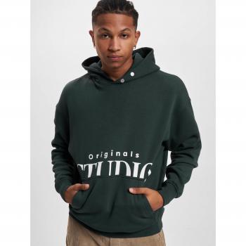 Sudadera con Capucha Jack&Jones Printed Hoodie para hombre en color verde oscuro