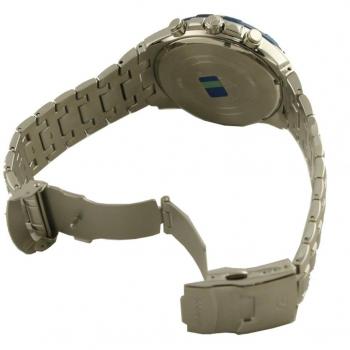 Casio EDIFICE EF-539D Herrenzeitmesser – Digitale Anzeige, Edelstahlrahmen