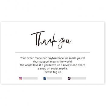 Small Shop Thank You Card Pack
