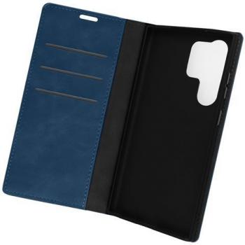 Funda Samsung S23 Ultra con Tarjetero y Soporte Azul
