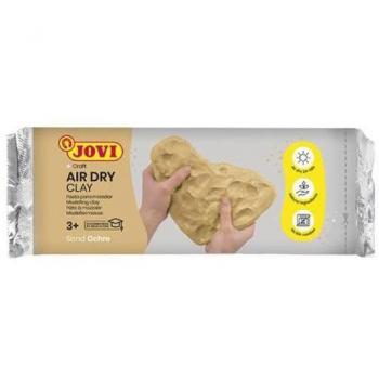 Pasta para modelar air dry clay Jovi 250g color marrón claro