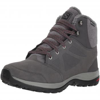 Salomon Femme Ellipse Freeze CS WP Bottines d'Hiver, Gris, Pointure 40