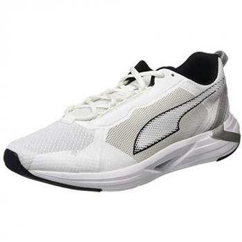 PUMA Homme Minima Chaussure de Course sur Route – Blanc Fizzy Yellow