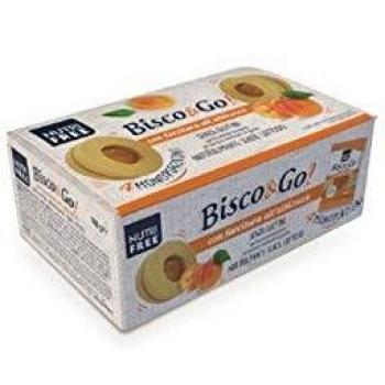 Nutrifree bisco&go con farcitura all'albicocca 4x40 g