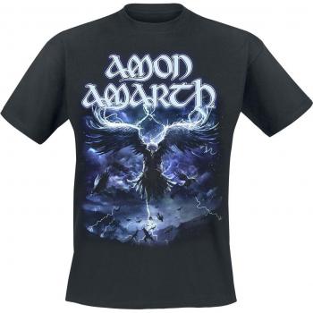 Men’s Black Amon Amarth Ravens Flight Top