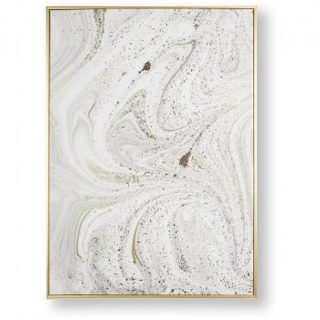 Art for the Home Grey Marble Luxe Framed Wall Art