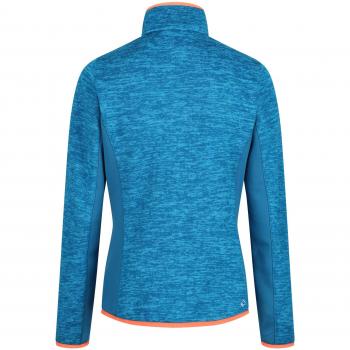 Regatta Frauen-Laney Vi Extol Marl Fleece mit Reißverschluss – Petrol Blau/Petrol – Größe 34