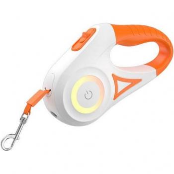 Rojeco Guinzaglio Automatico per Cani con Luce 5m