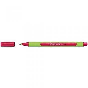 Rutschfester Schneider Fineliner Line-Up 0,4 mm royal-red mit Gummischaft