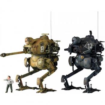 Kaiyodo Artpla Maschinen Krieger Pacrete Short Barrel 1/35 Scale Unpainted Plastic Model Kit