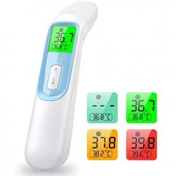 Konjac Thermo 4 in 1: Termometro Infrarossi con Allarme Febbre