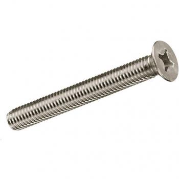 FADIX | Caja L 50 unidades tornillo métrico cabeza plana M 4x30mm