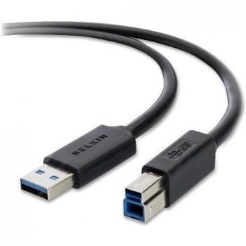 Belkin Fast Data Transfer USB 3.0 Cable, 10 Feet