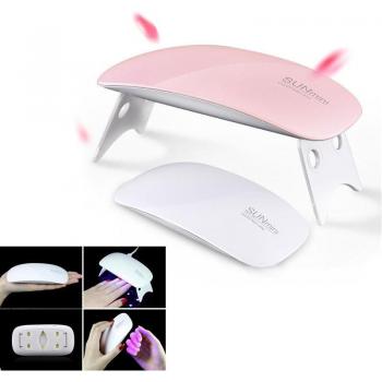 Mini lámpara de uñas UV LED 6W