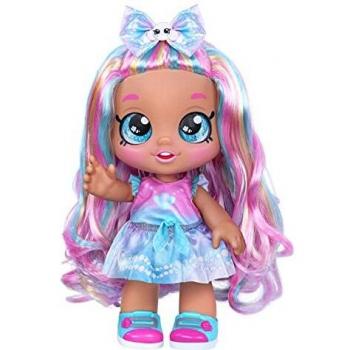 Kindi Kids Pearlina Summer Ice Cream Duft Puppe – 25,4 cm, Große Schwester Version, mit Bommelkopf, leuchtenden Gl