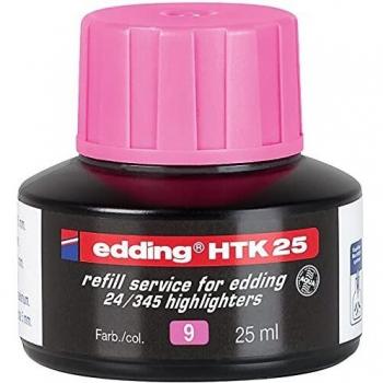 Edding Nachfülltinte edding HTK 25 für edding Highlighter 25ml rosa