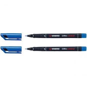 STABILO OHpen 841/41 Permanent Marker Superfijn Blauw