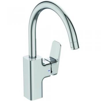 Ideal Standard Küchenarmatur Ceraplan BD334AA, chrom, mit Rohrauslauf