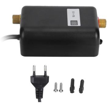 Scaldabagno Portatile Elettrico Nero 220-240V