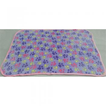 Tapis pour animaux de compagnie en polaire corail