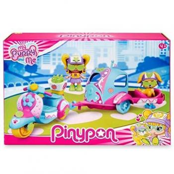 Pinypon Mi Perrito y Yo Moto Remolque