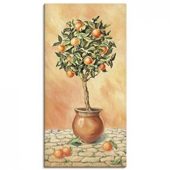Alubild Artland „Orangenbaum I“ – Windbeständig, Wanddekoration
