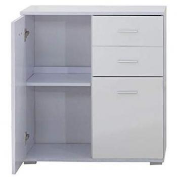 HOMCOM Modern High Gloss Sideboard Storage Cabinet