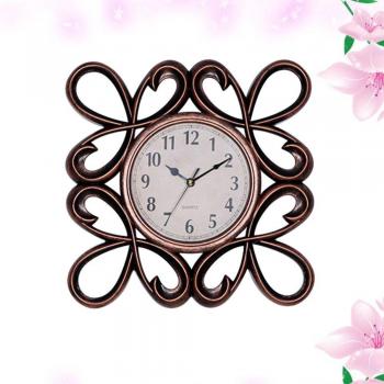 Golden Vintage Dial Clock
