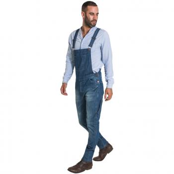 Vintage Toby Slim Dungaree Bib Overalls – 32W Blue
