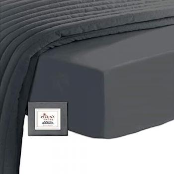 Drap-Housse en Coton 400 Fils 2 Personnes
