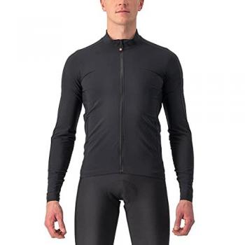 Maillot Castelli Flight Air negro de Manga Larga
