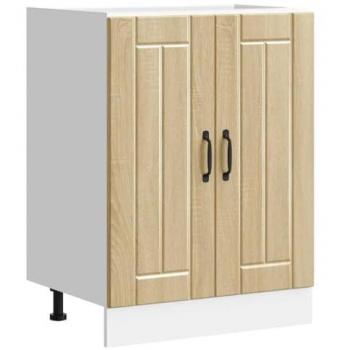 Armoire sous-lavabo Lucca Style Chêne Sonoma