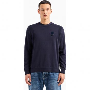 Blauwe Elegantie T-Shirts van Armani