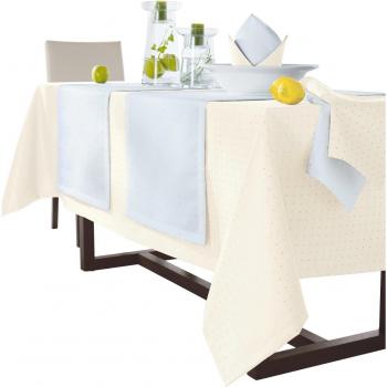 Tischdecke Petito (weißer Fleckschutz) – 160 × 300 cm – CURT BAUER